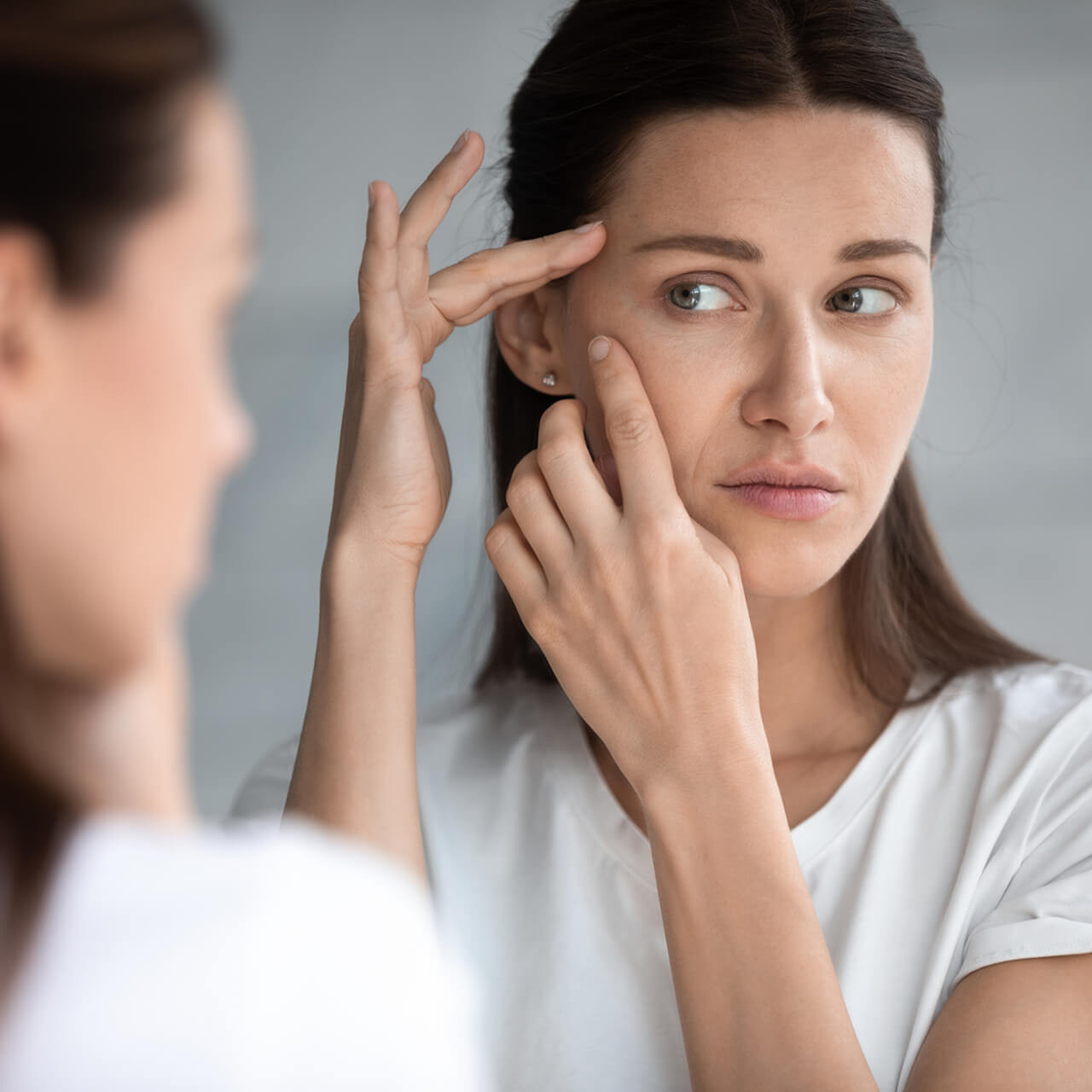 La pelle, lo stress e la mancanza di sonno