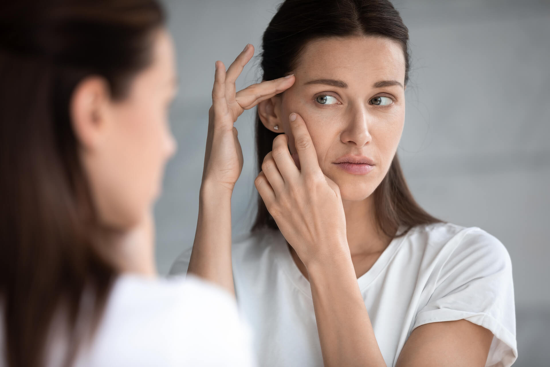 La pelle, lo stress e la mancanza di sonno